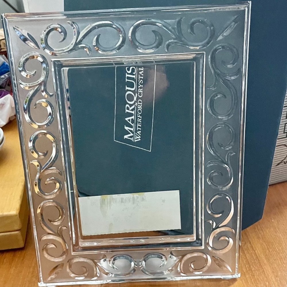 Waterford Marquis crystal photo frame